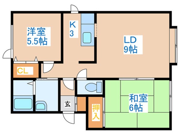 ２１プレイスの物件間取画像